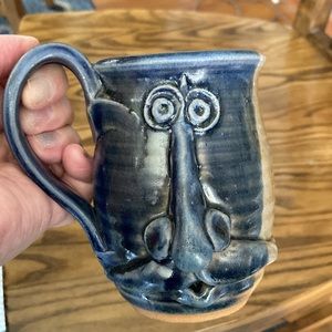 Super Unique!! Ceramic Face Mug with Mustache